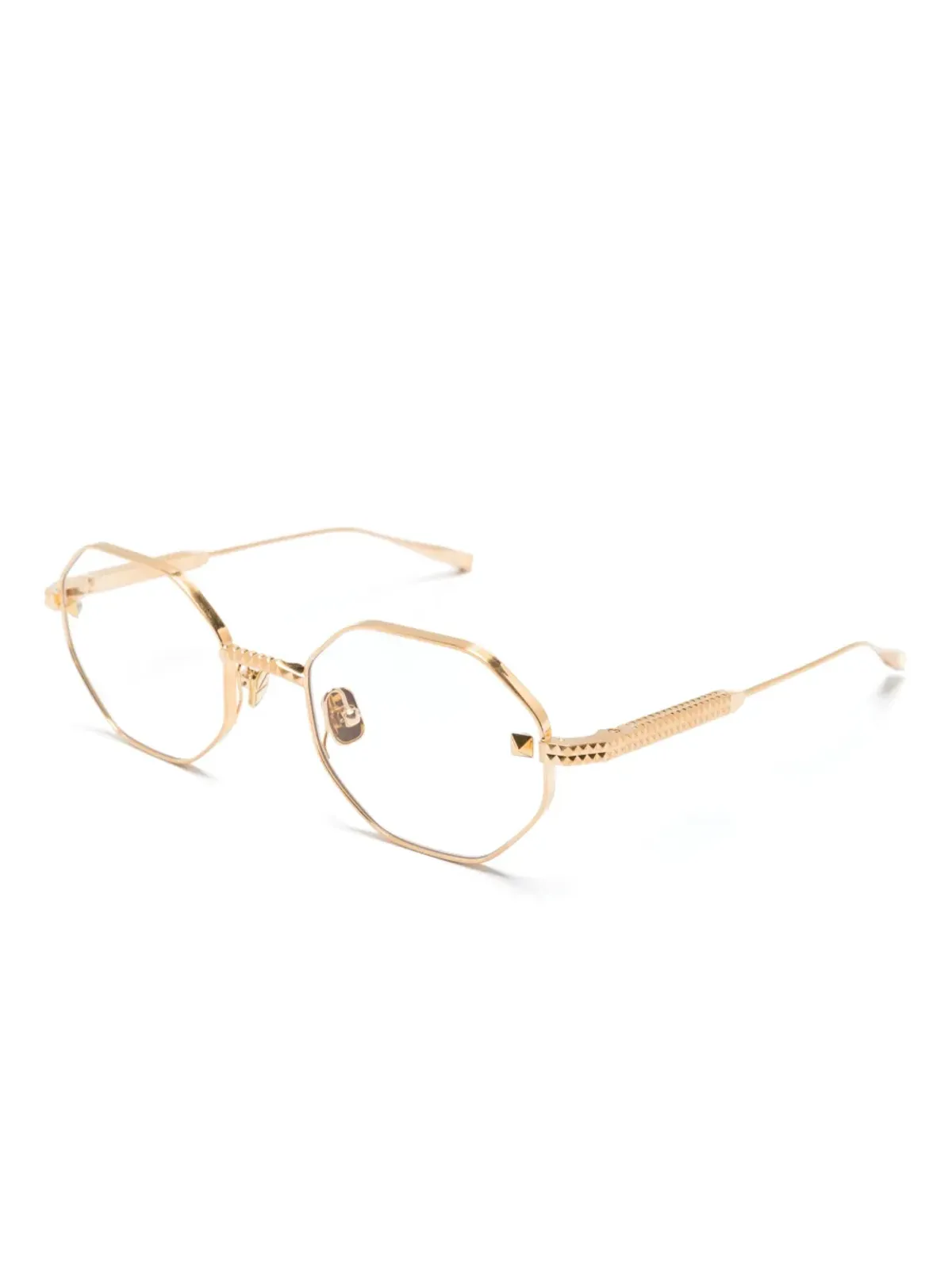 VALENTINO GARAVANI EYEWEAR VLX122 オクタゴナルフレーム眼鏡 - 画像2