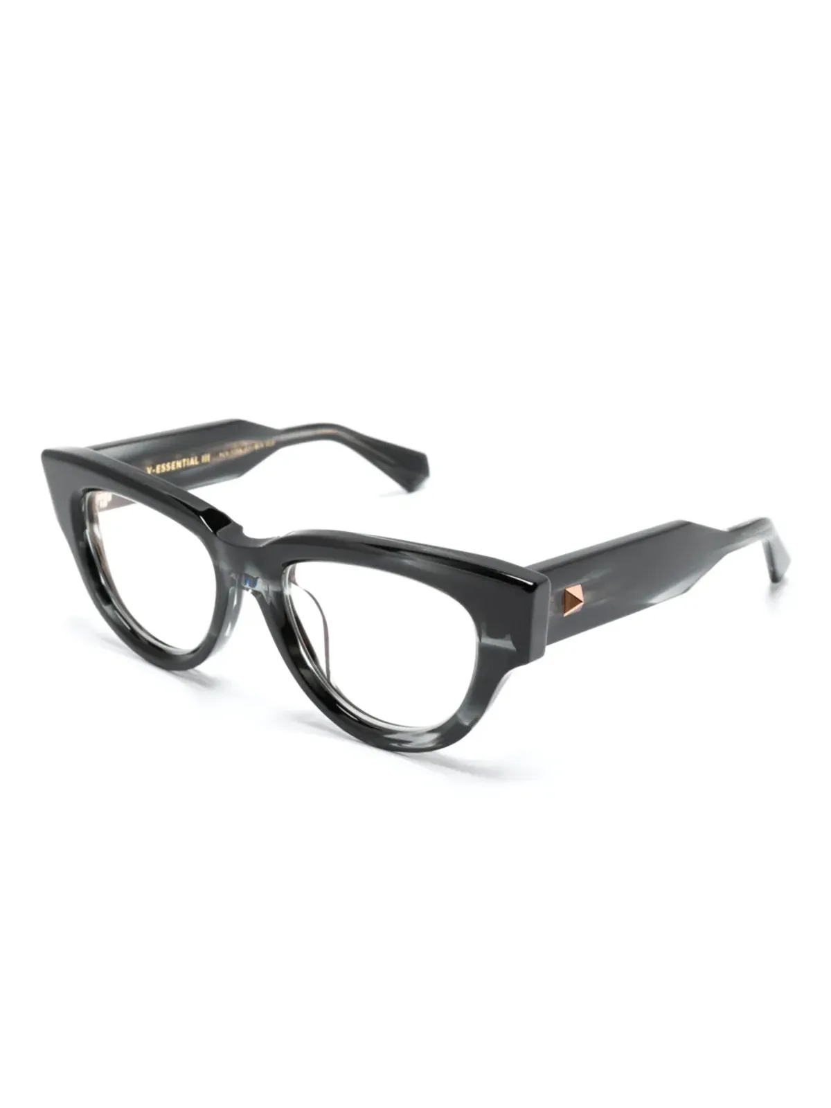 VALENTINO GARAVANI EYEWEAR V ESSENTIAL III キャットアイフレーム眼鏡 - ブラック - 画像2