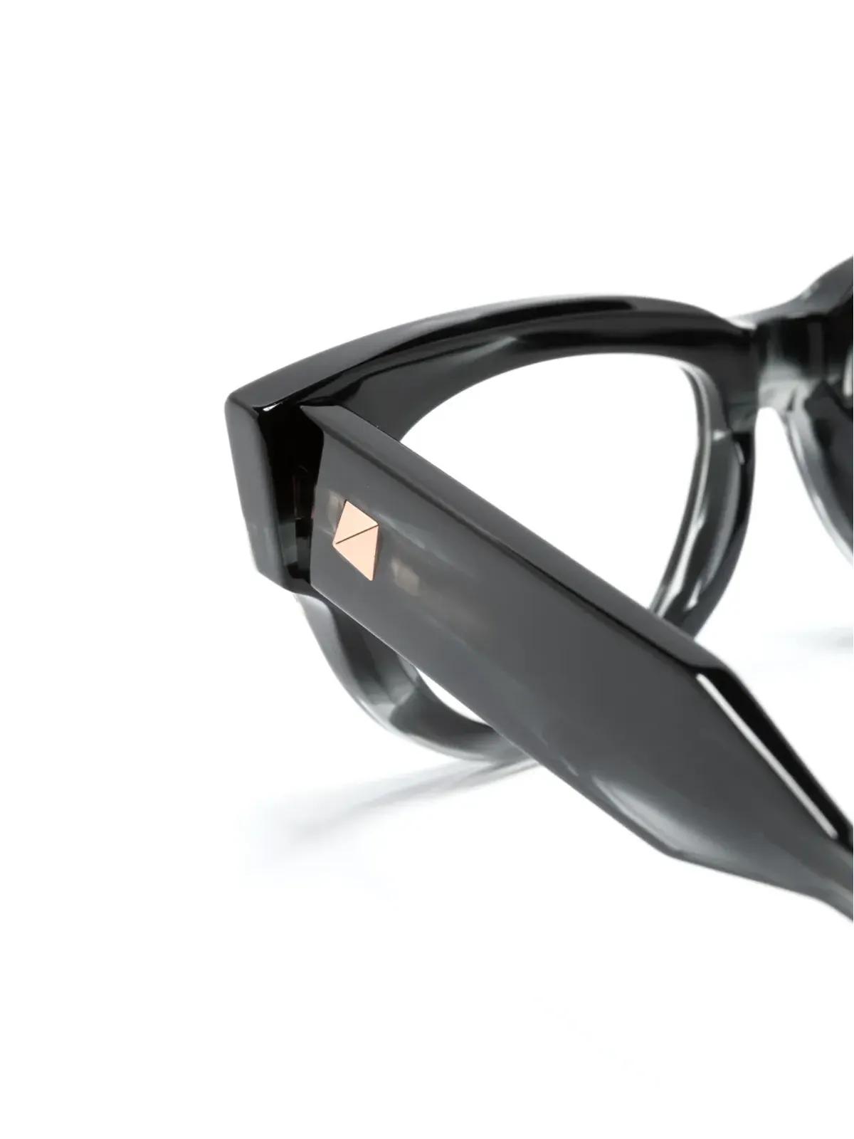 VALENTINO GARAVANI EYEWEAR V ESSENTIAL III キャットアイフレーム眼鏡 - ブラック - 画像3