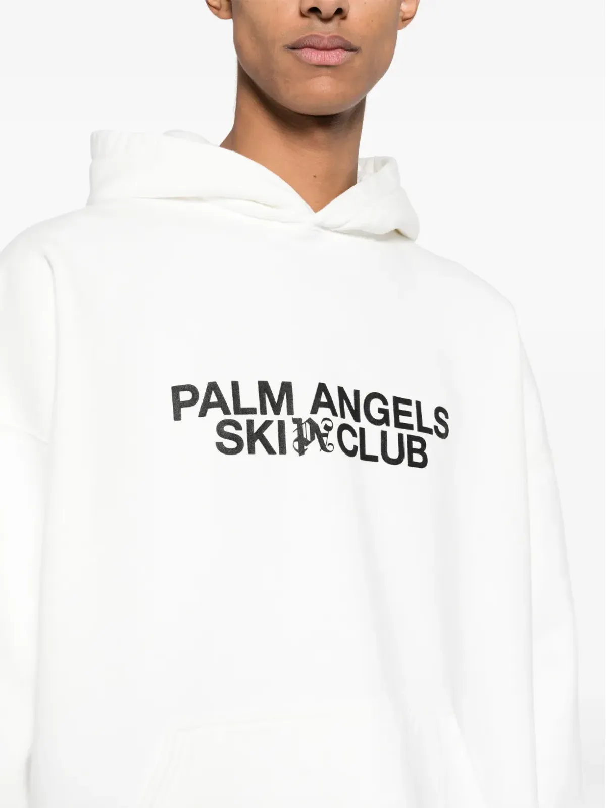 Palm Angels Ski Club コットン フーディー - 画像5