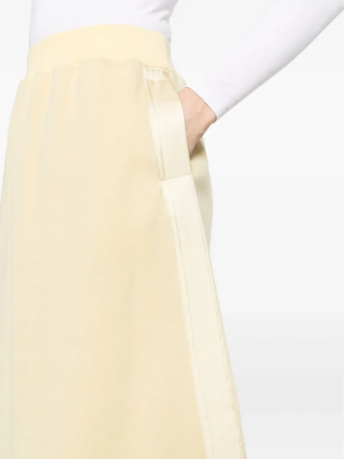 Jil Sander バージンウール混ミディスカート - 画像5