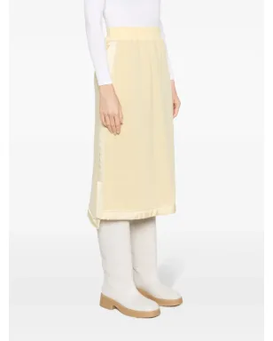 Jil Sander バージンウール混ミディスカート - サムネイル3