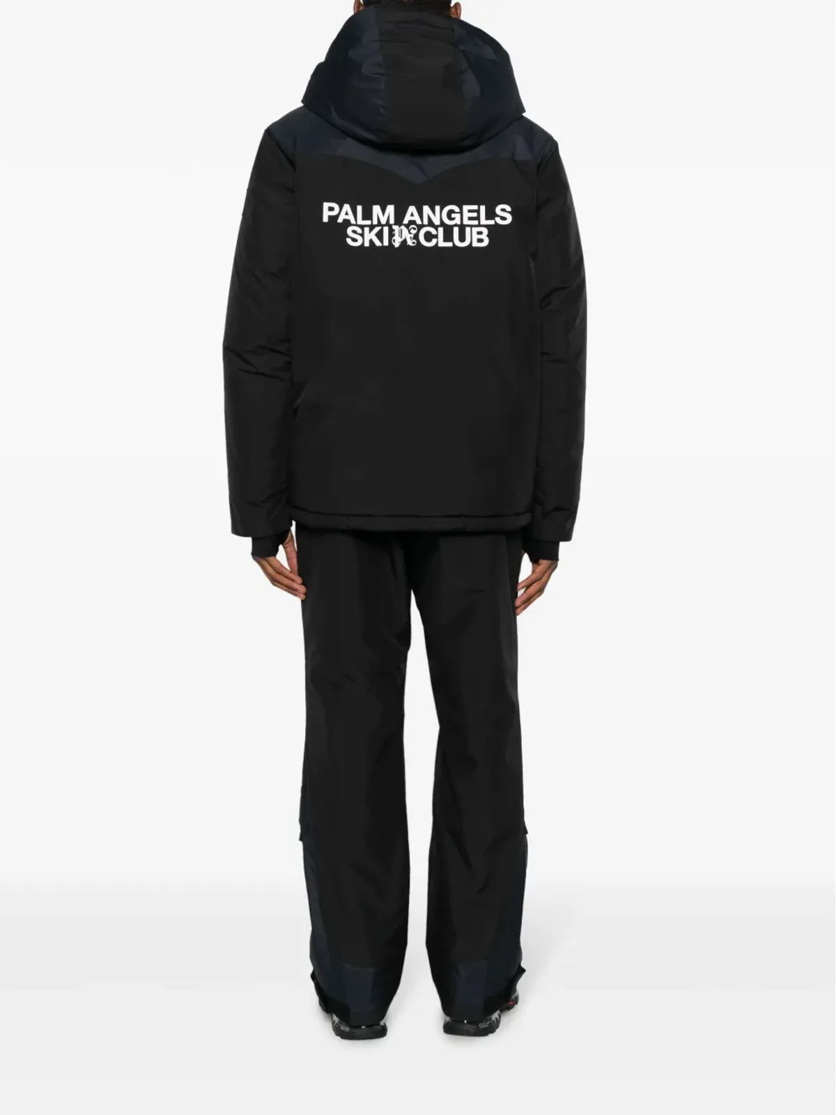 Palm Angels スキー・クラブ パディッド スキージャケット - ブラック - 画像2