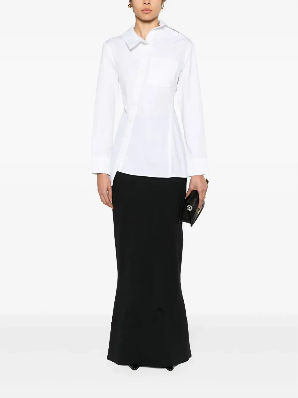 Jacquemus La Chemise Pablo コットンシャツ - ホワイト - 画像2