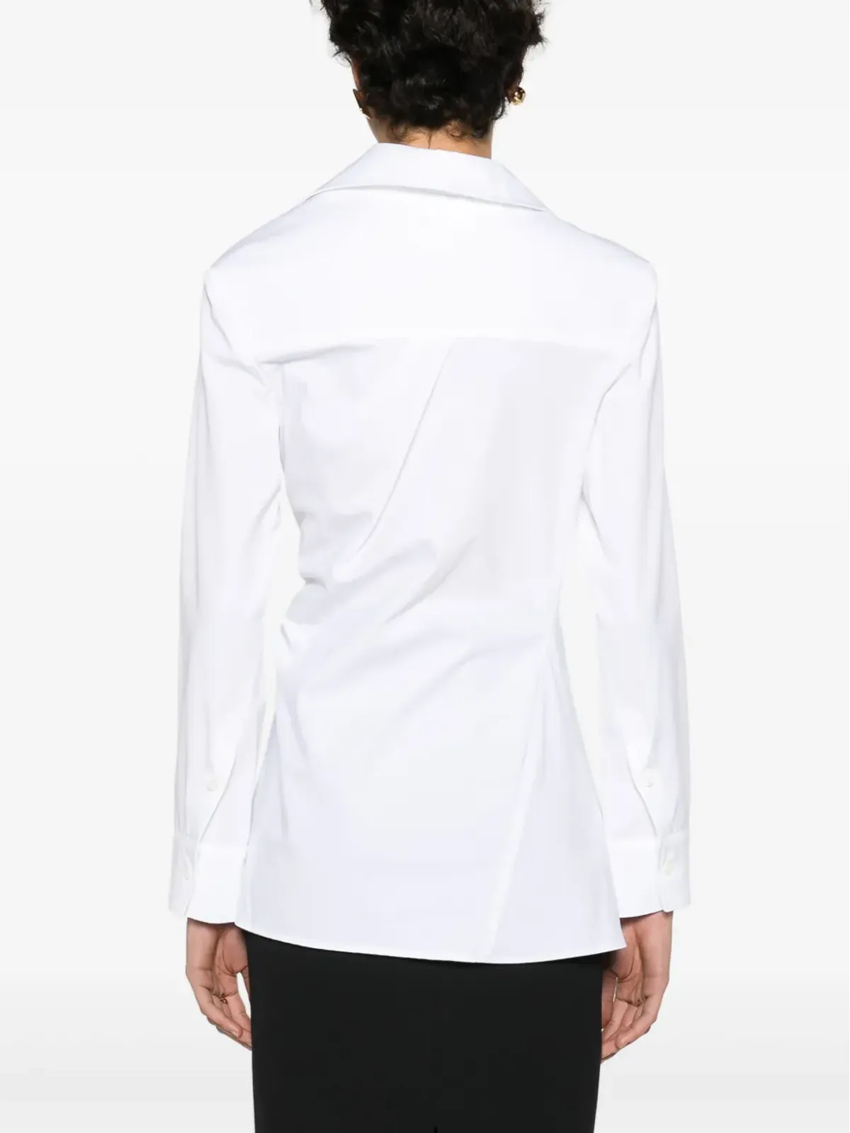 Jacquemus La Chemise Pablo コットンシャツ - ホワイト - 画像4