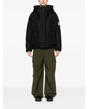 Maison Kitsuné x And Wander ロゴプリント入り パディッドジャケット - ブラック - サムネイル3
