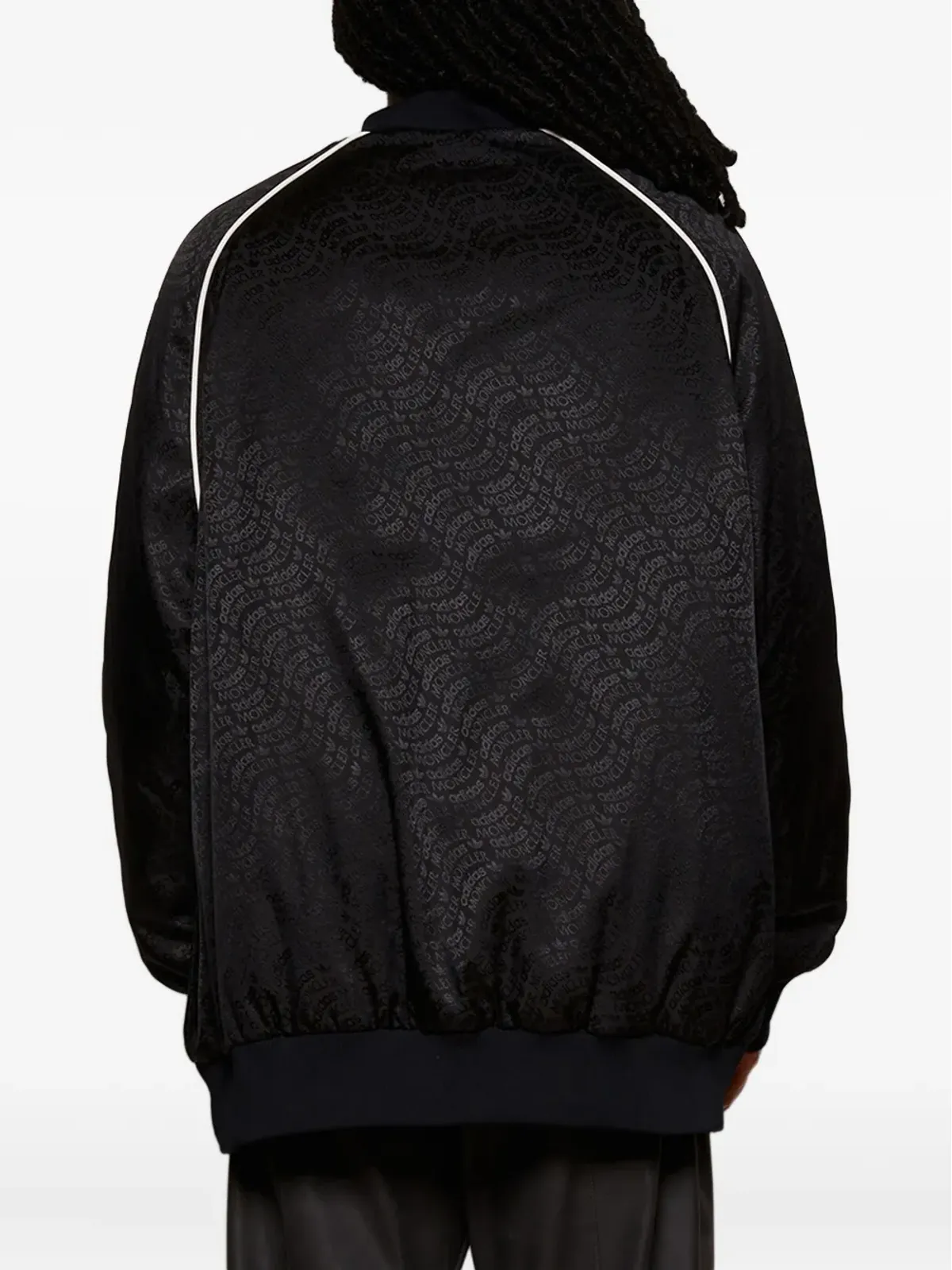 Moncler Adidas Seelos ボンバージャケット - ブラック - 画像5