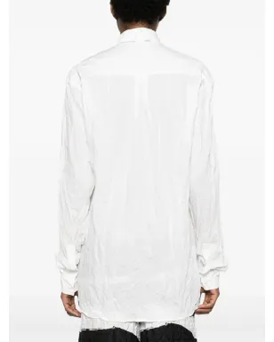 Daniela Gregis シワ加工の長袖コットンシャツ - サムネイル4