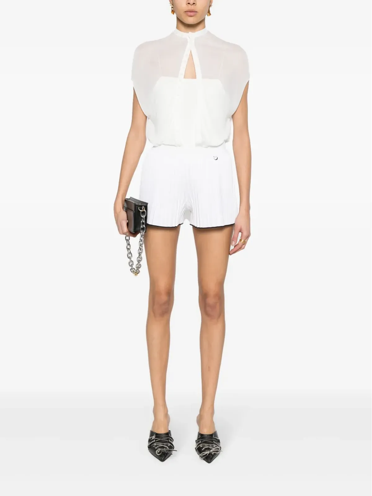 Jacquemus Le Short Maille Plissé ショートパンツ - 画像2