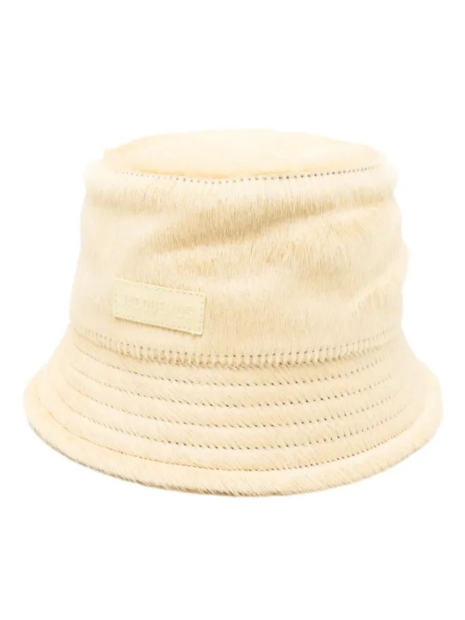 JACQUEMUS Jacquemus ル・ボブ・スペローネ バケットハット - イエローの商品画像