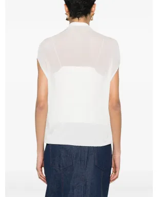 Jacquemus Le Haut Capa ニットトップ ホワイト - サムネイル4