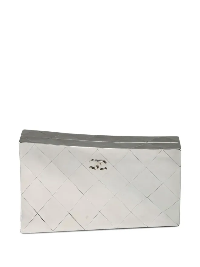 CHANEL Pre-Owned CHANEL ビンテージ 2013 パリ-ボンベイ クラッチバッグ - グレーの商品画像