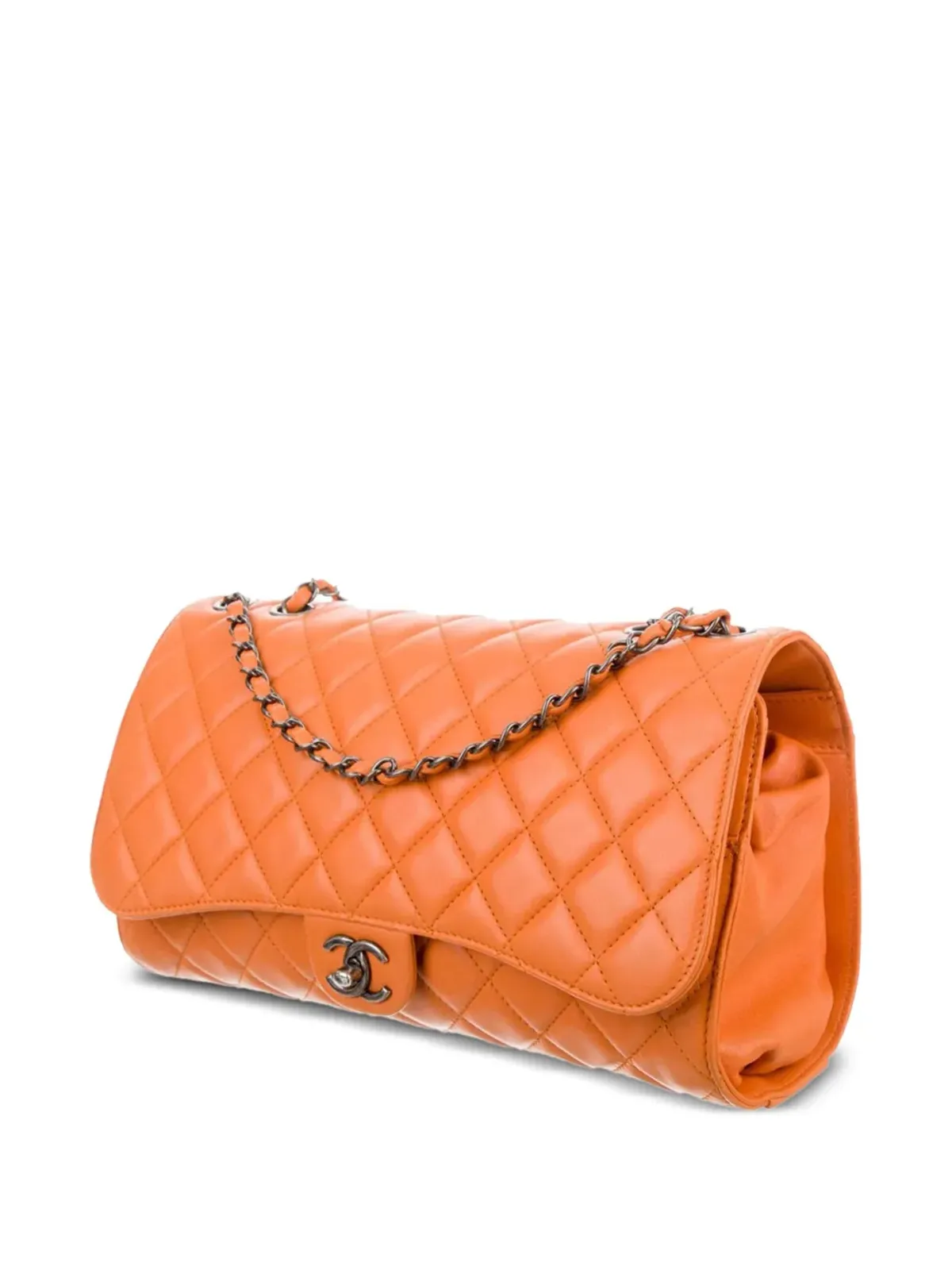 CHANEL ビンテージ 2014 クラシックフラップ 拡張型 ショルダーバッグ - 画像3