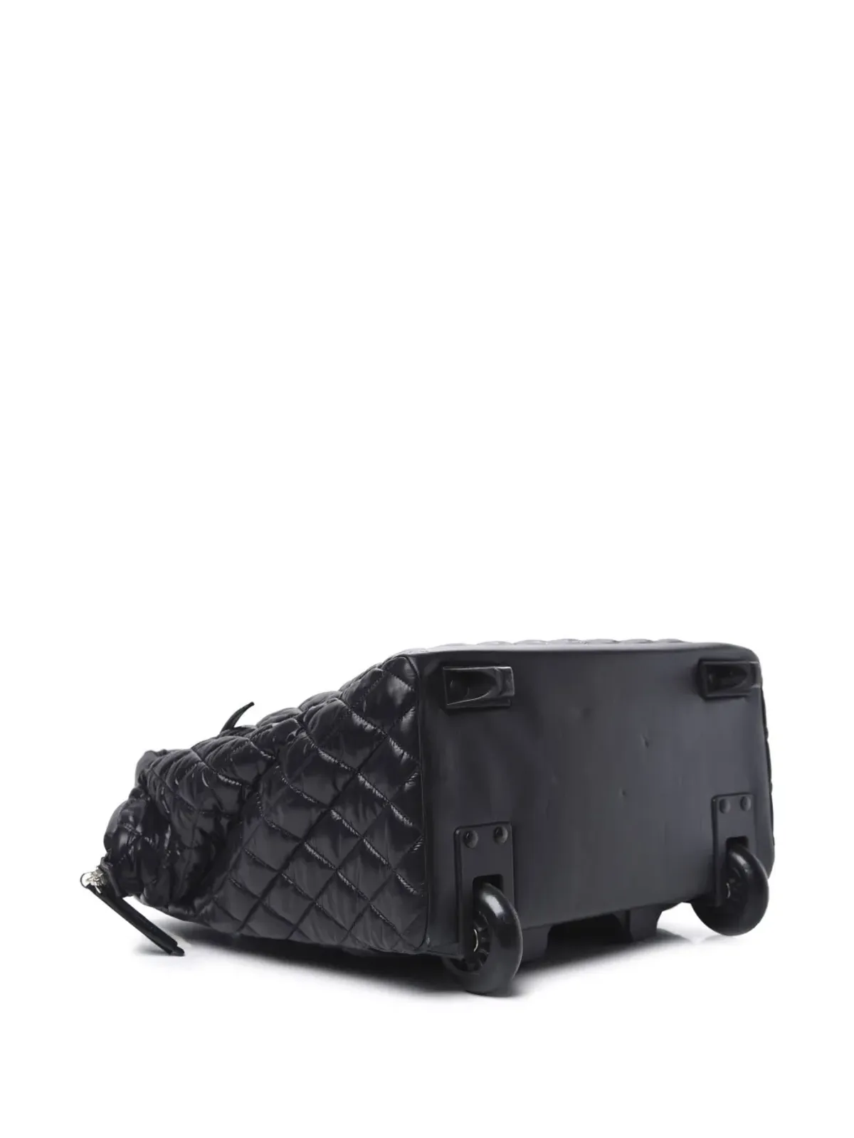 CHANEL ビンテージ 2012 コクーン ダイヤモンドキルト トロリー - ブラック - 画像5
