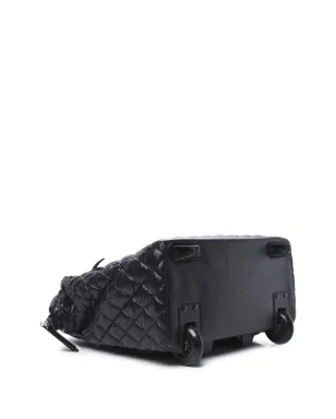 CHANEL ビンテージ 2012 コクーン ダイヤモンドキルト トロリー - ブラック - サムネイル5