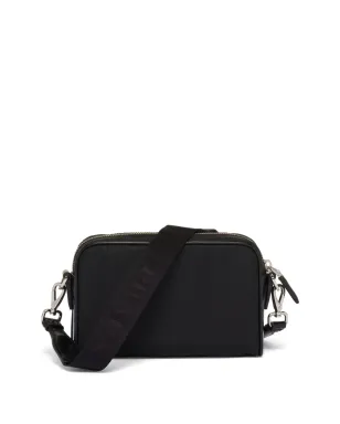Prada Bandolera トライアングルロゴ メッセンジャーバッグ - ブラック - サムネイル3