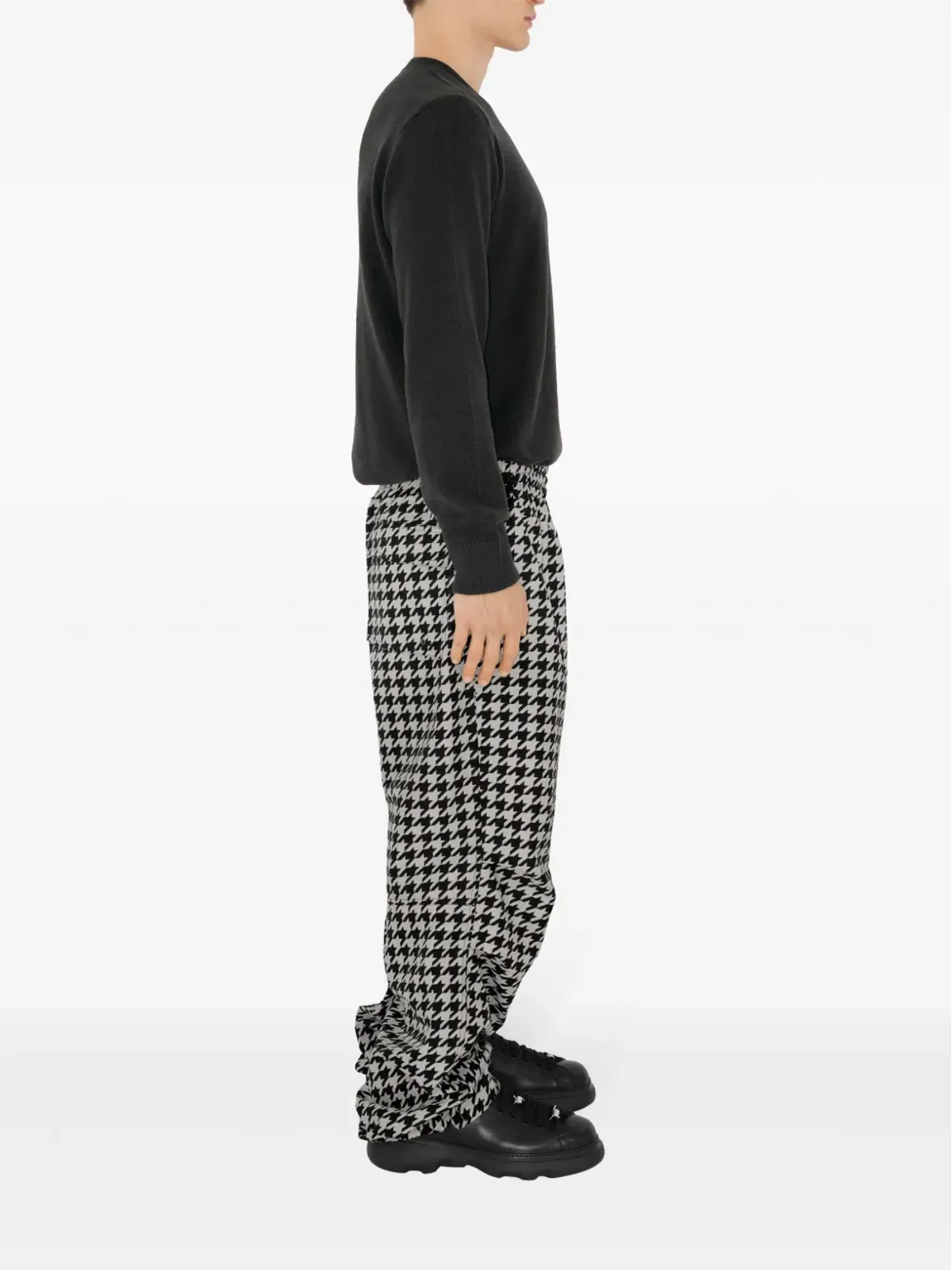 Burberry エクエストリアンナイト カシミヤ ジャンパー - ブラック - 画像3