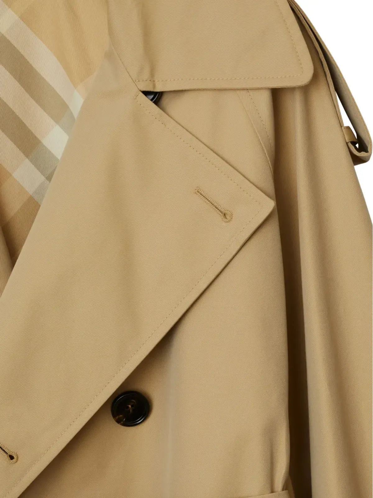 Burberry ベルト付き コットン トレンチコート - 画像5