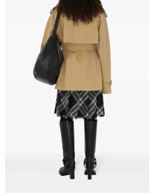 Burberry ベルト付き コットン トレンチコート - サムネイル4
