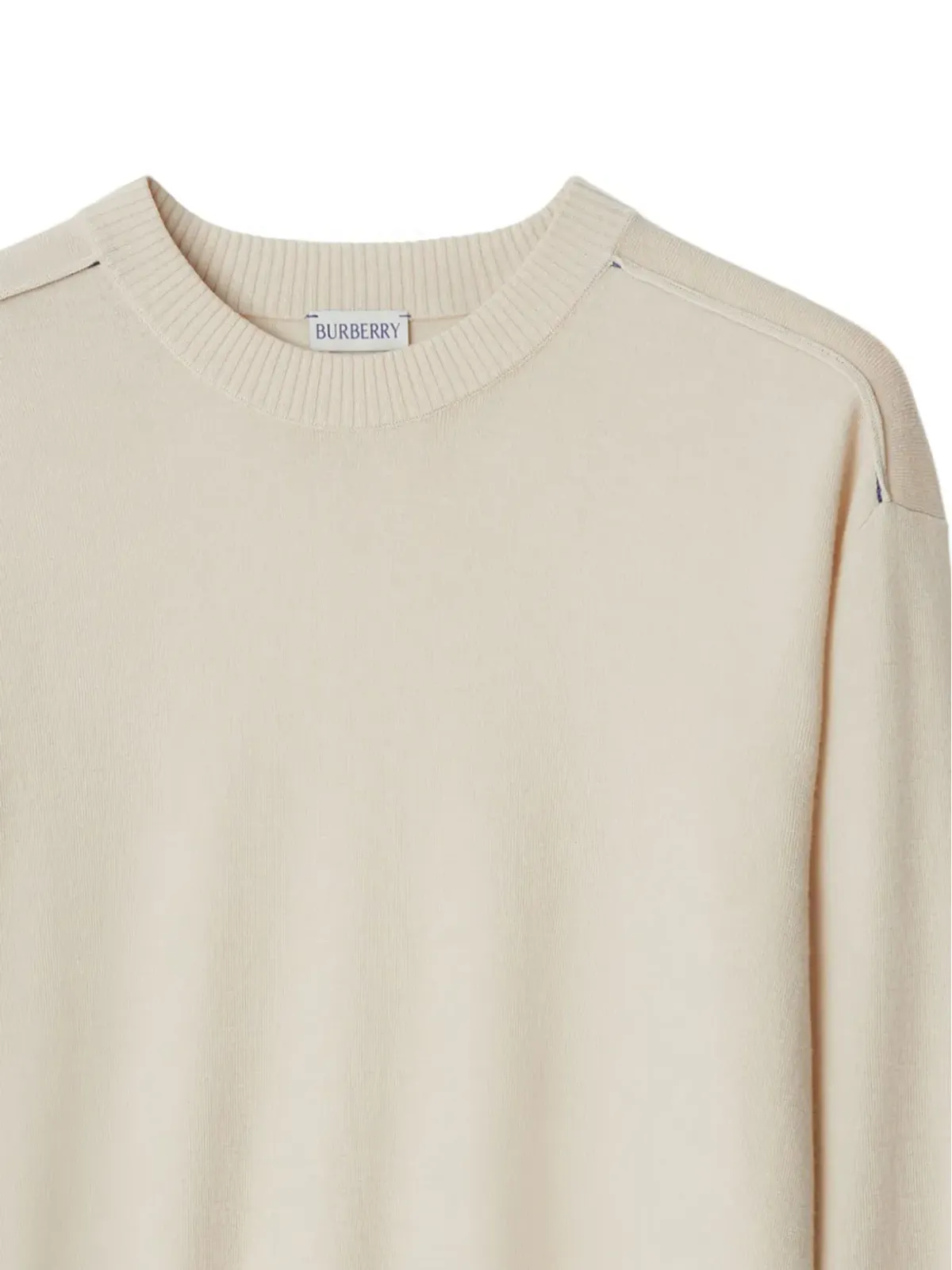 Burberry ウール クルーネック セーター - 画像5