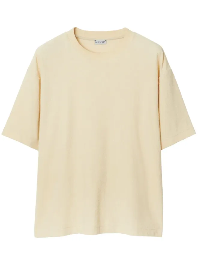 Burberry Burberry ラウンドネック コットンTシャツの商品画像