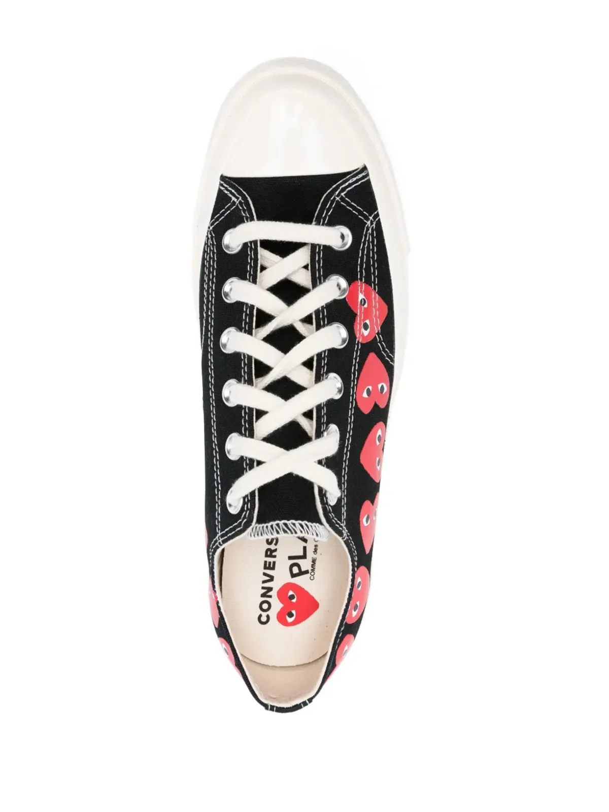 Comme Des Garçons Play x Converse Chuck 70 Multi Heart スニーカー - 画像4