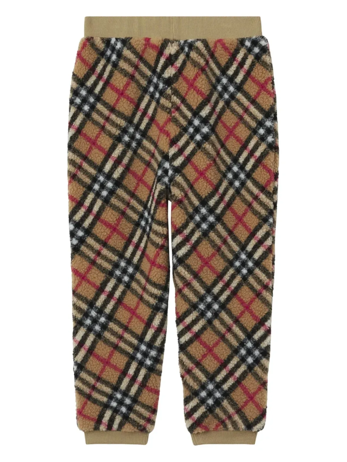 Burberry Kids ヴィンテージチェック柄 フェイクシアーリングパンツ - 画像2