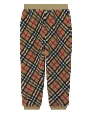 Burberry Kids ヴィンテージチェック柄 フェイクシアーリングパンツ - サムネイル2