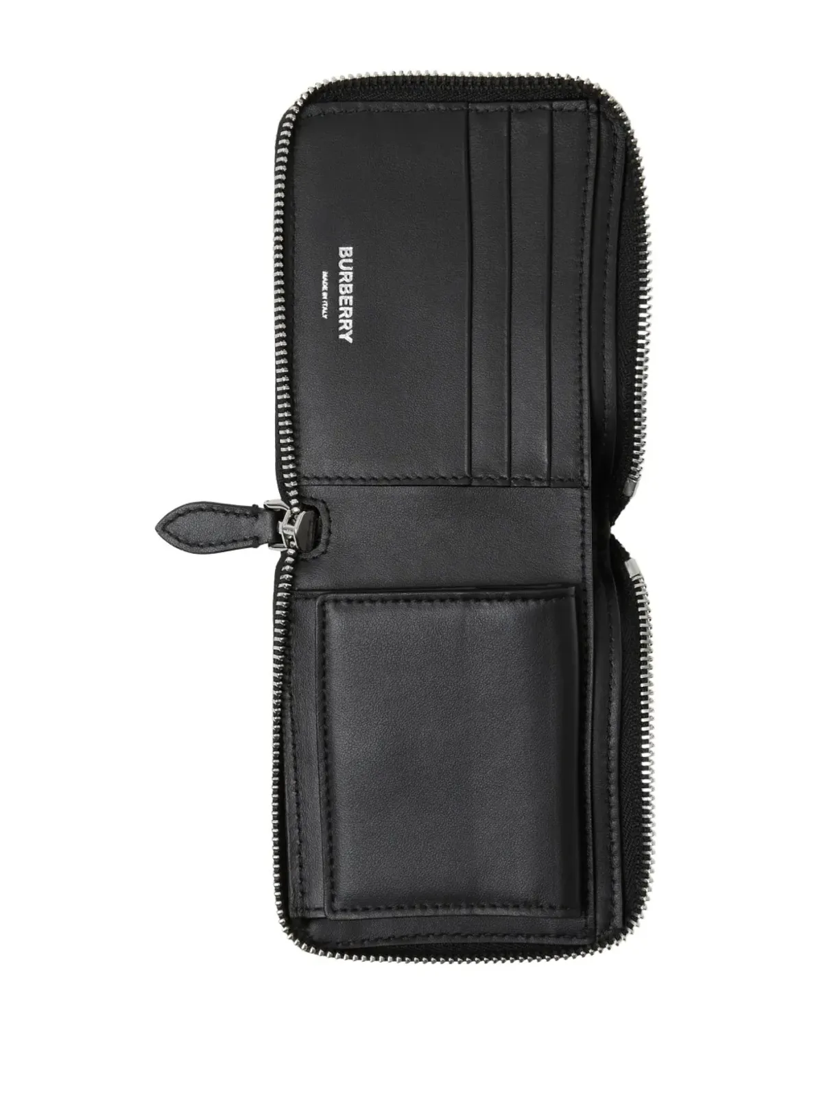Burberry チェック柄ジップウォレット - ブラウン - 画像3