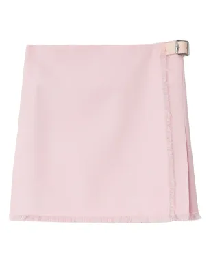 Burberry バックル付きウールキルト - ピンク - サムネイル1