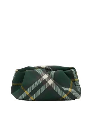 Burberry ローズチェック柄クラッチバッグ - グリーン - サムネイル2