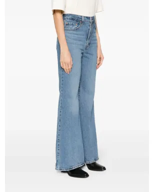 Levi's リブケージベル ハイウエストジーンズ - ブルー - サムネイル3
