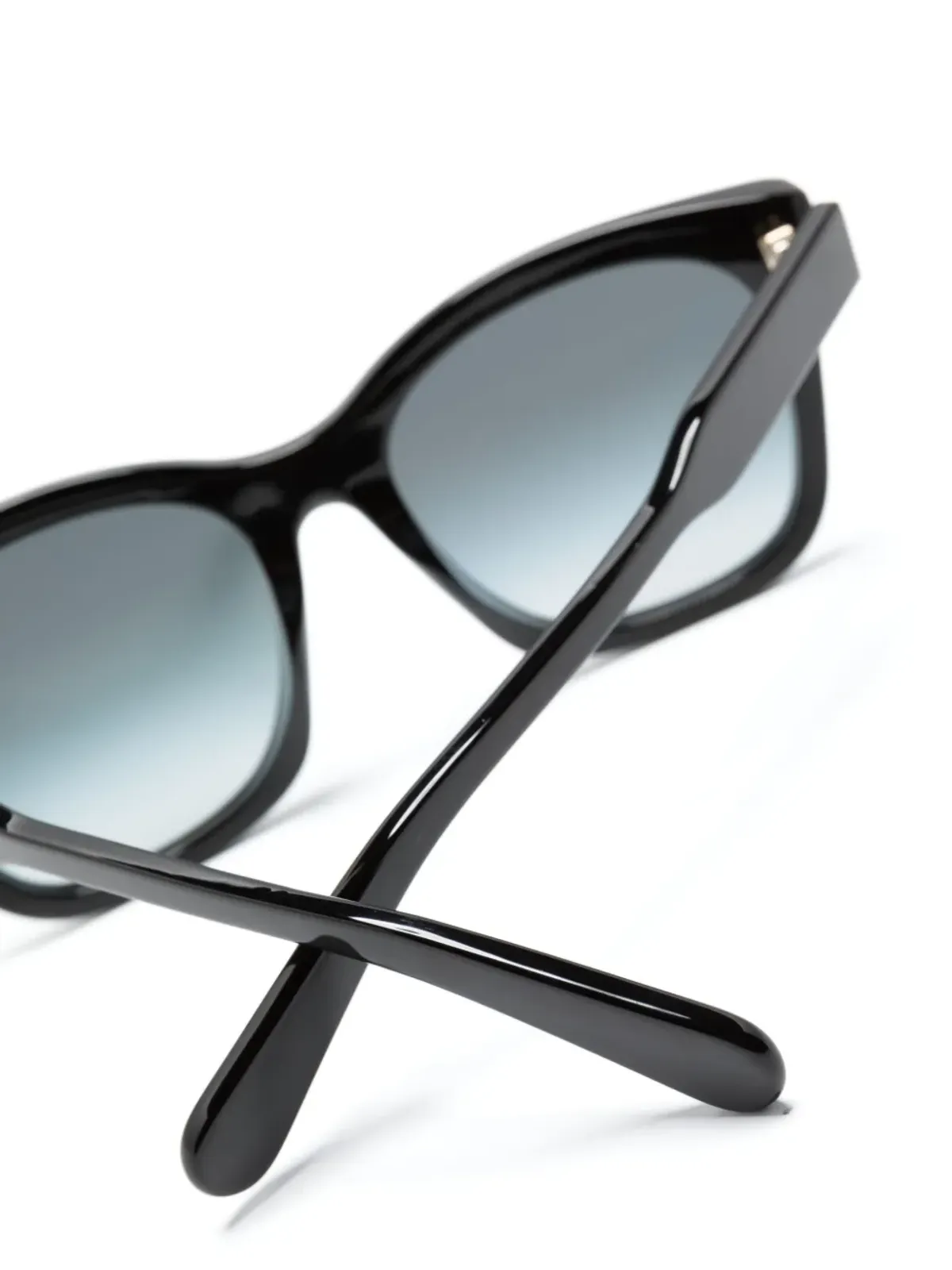 Chloé Eyewear Xena スクエアフレームサングラス（ブラック） - 画像3