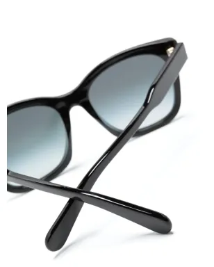 Chloé Eyewear Xena スクエアフレームサングラス（ブラック） - サムネイル3