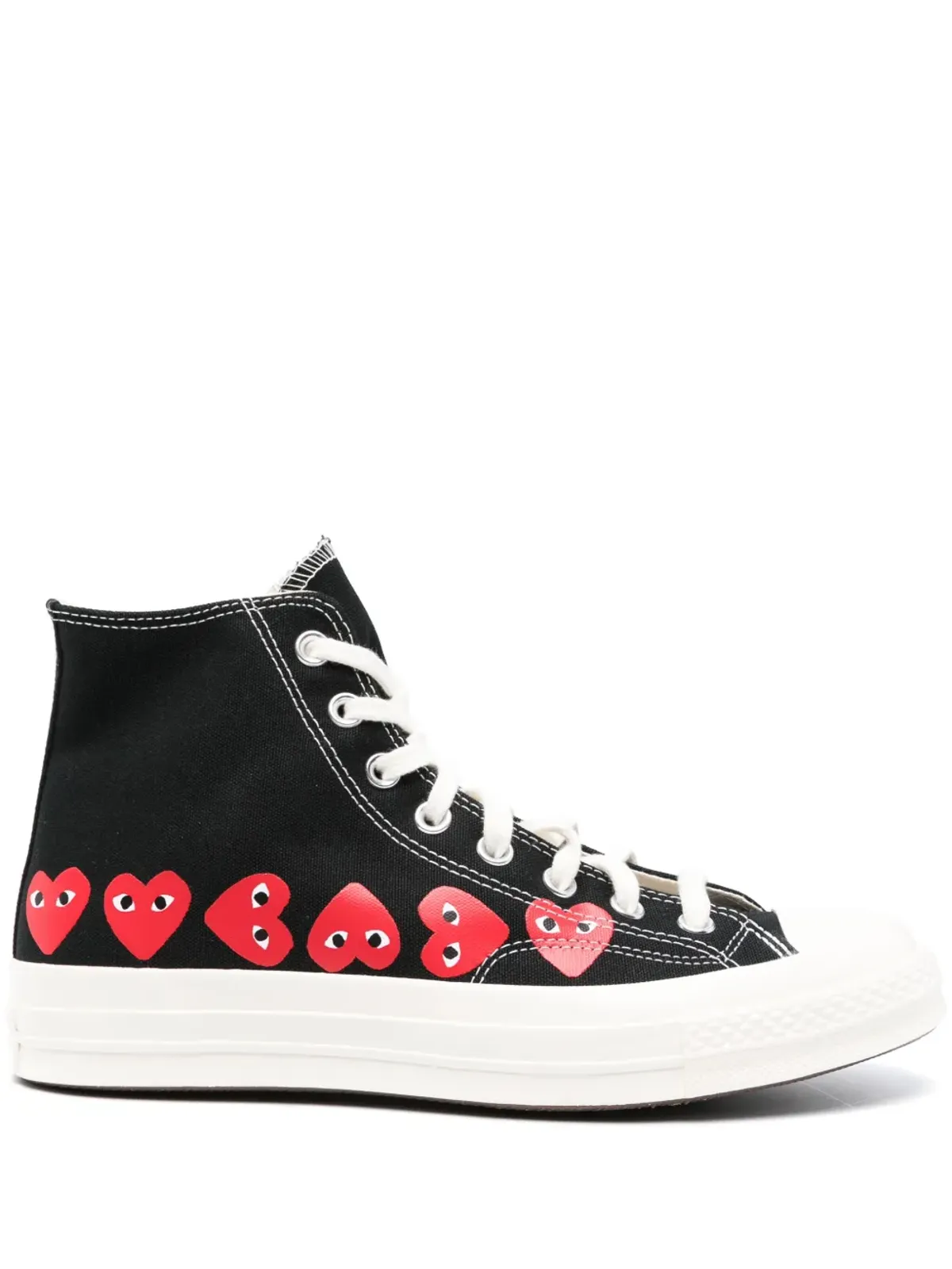 Comme Des Garçons Play x Converse Chuck 70スニーカー - 画像1