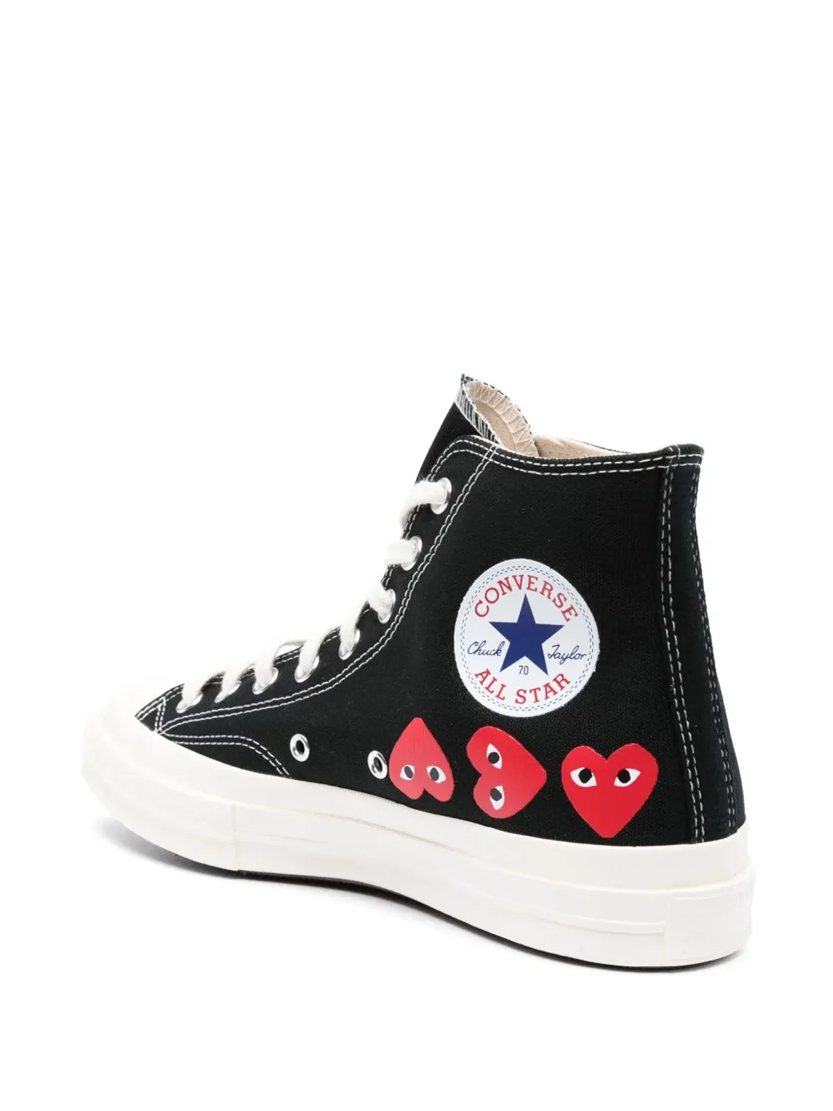 Comme Des Garçons Play x Converse Chuck 70スニーカー - 画像3