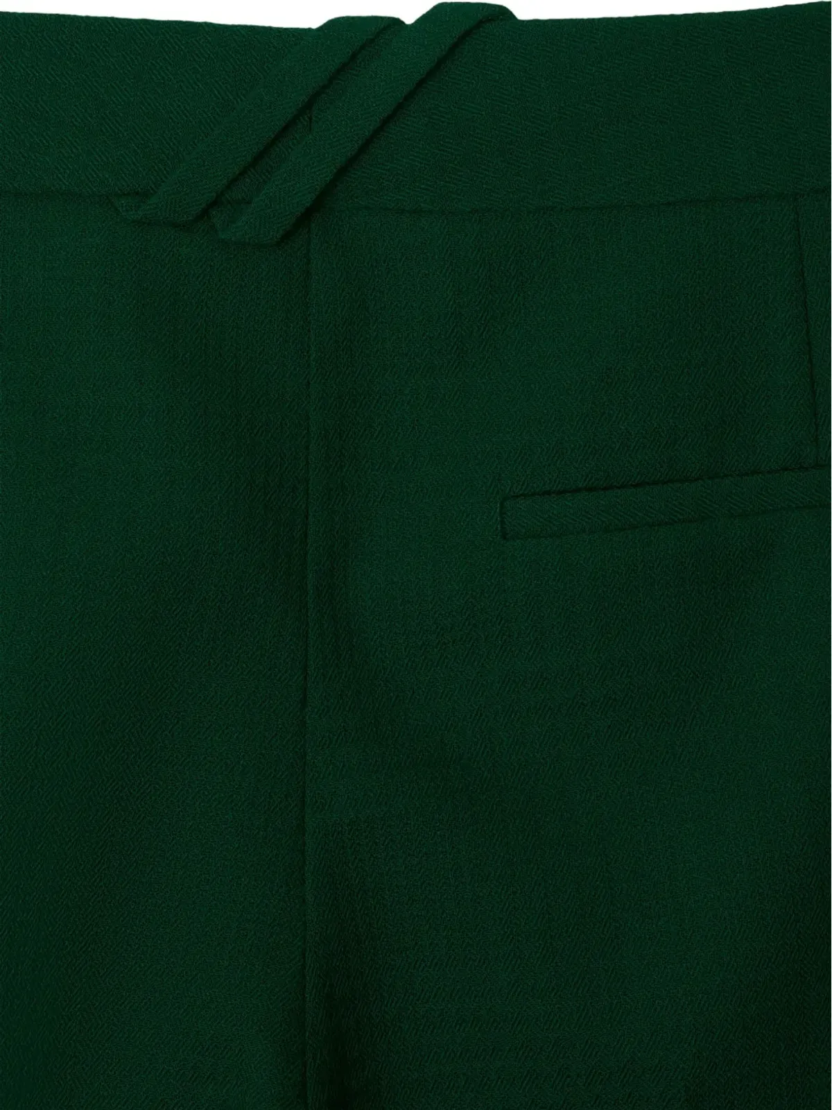 Burberry テーラードカット ウールパンツ - グリーン - 画像5