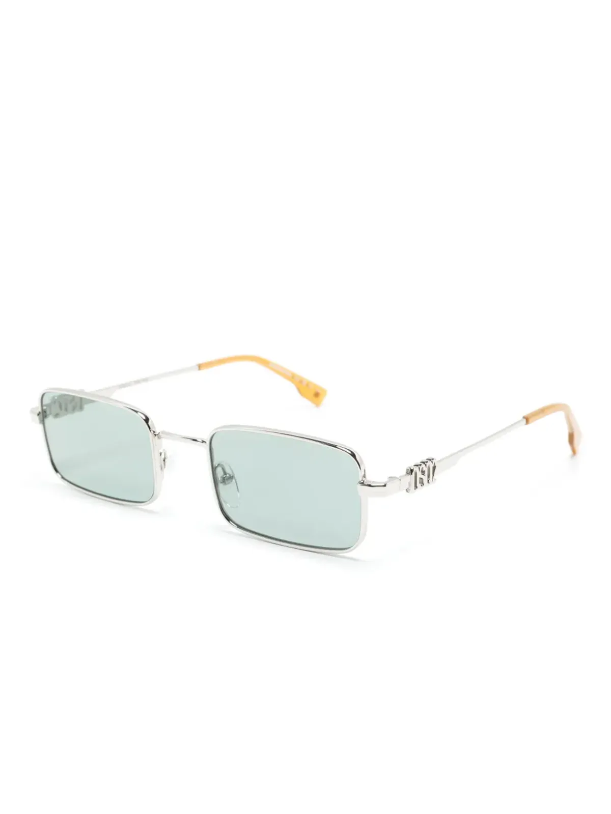 DSQUARED2 EYEWEAR ロゴ刻印 レクタングルフレーム サングラス - 画像2
