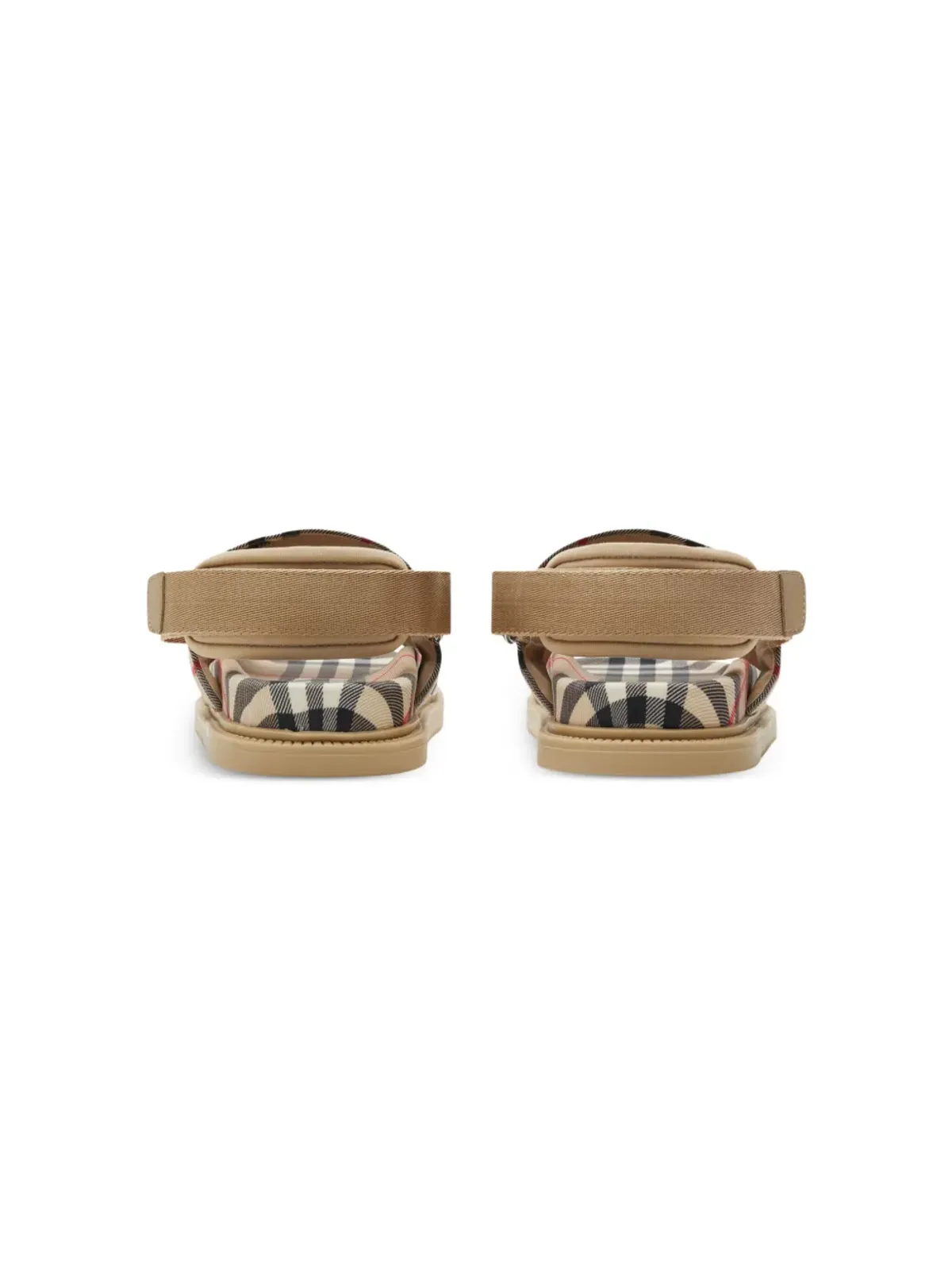 Burberry Kids ヴィンテージチェック フラットサンダル - 画像3