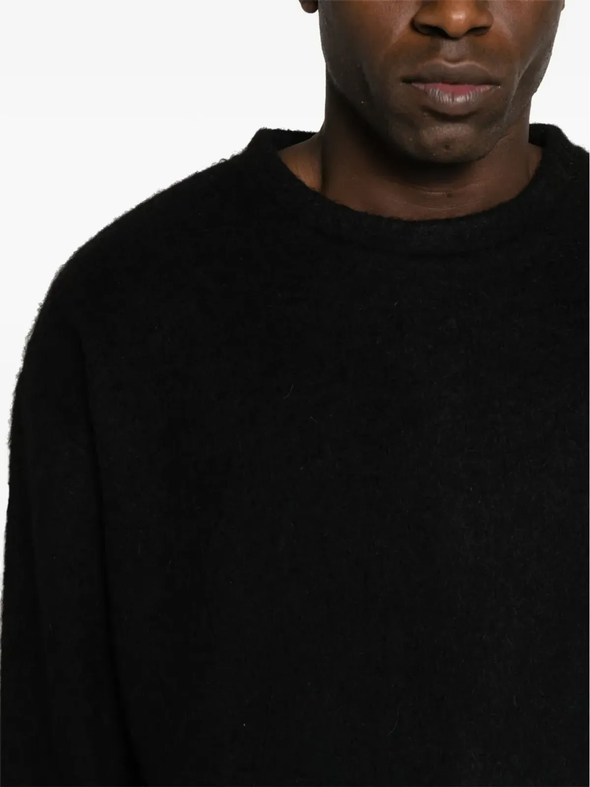 Jil Sander クルーネック ブラッシュド セーター - 画像5