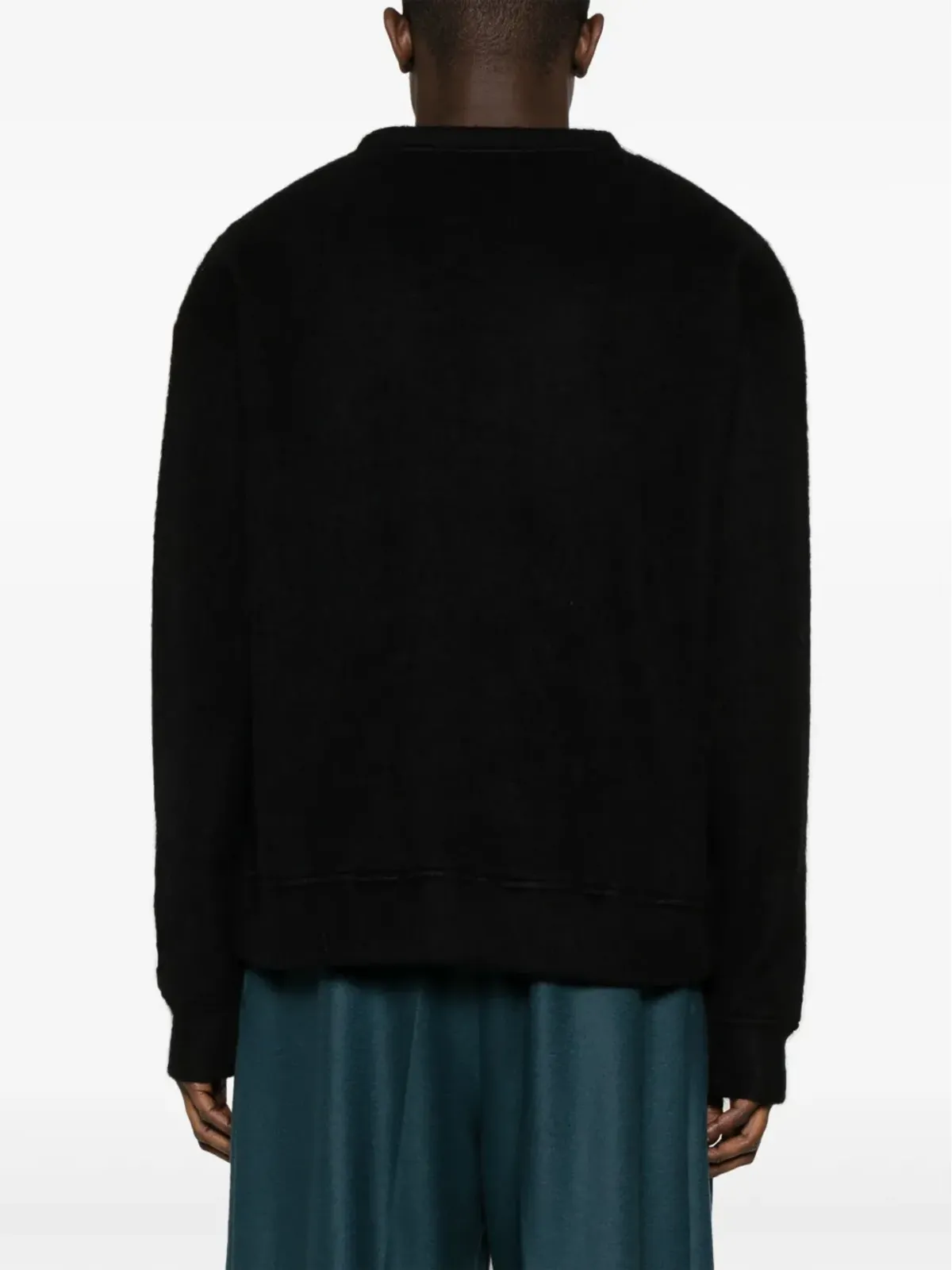 Jil Sander クルーネック ブラッシュド セーター - 画像4