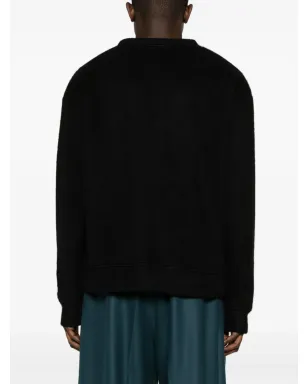 Jil Sander クルーネック ブラッシュド セーター - サムネイル4