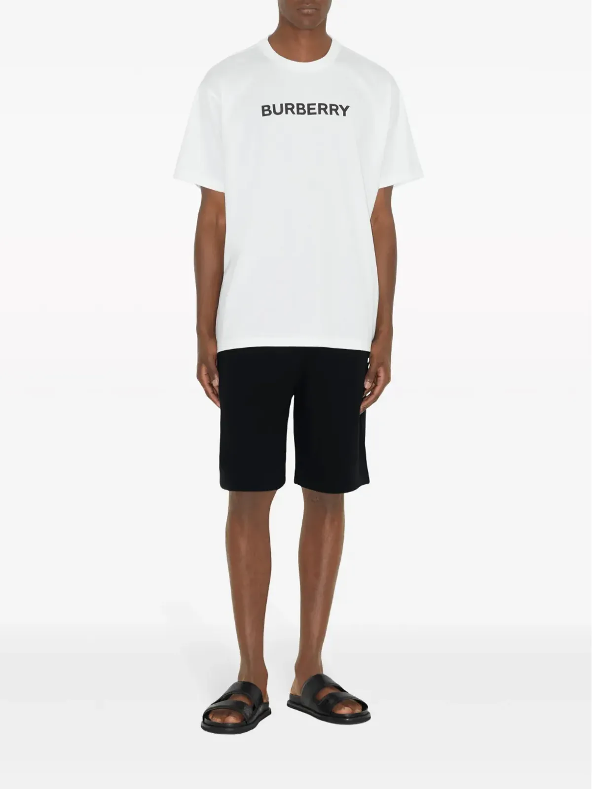 Burberry ロゴプリント コットン Tシャツ - 画像2