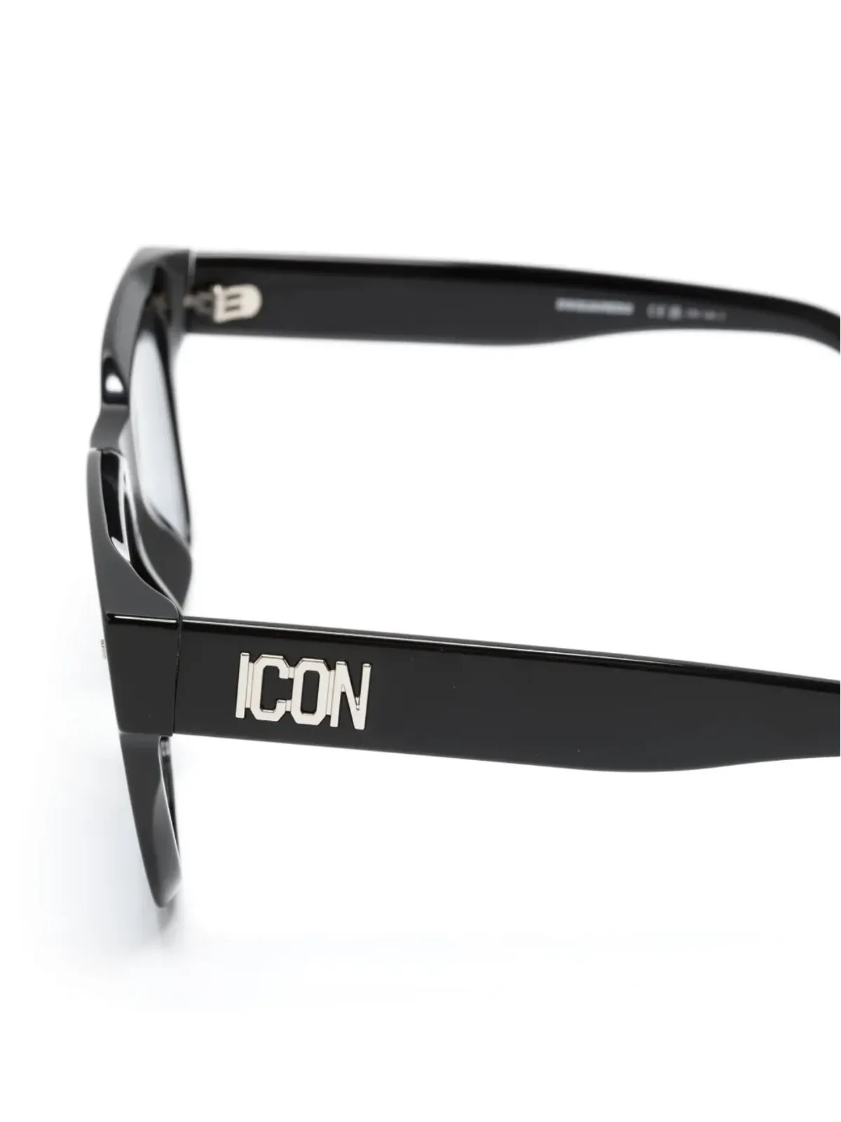 DSQUARED2 EYEWEAR ロゴプレートスクエアフレーム サングラス - 画像3
