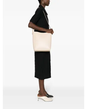 Jil Sander ミディアム レザー トートバッグ - Neutrals - サムネイル2