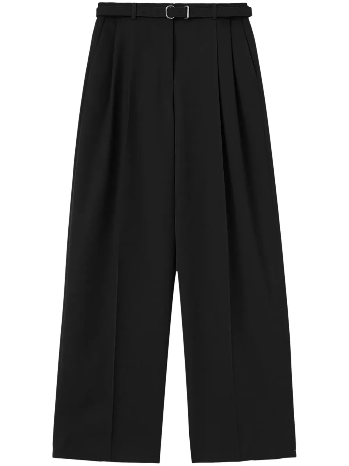 Jil Sander ベルト付きパンツ - ブラック - 画像1