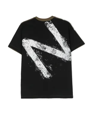 Nº21 Kids ロゴプリント コットンTシャツ - グリーン - サムネイル2