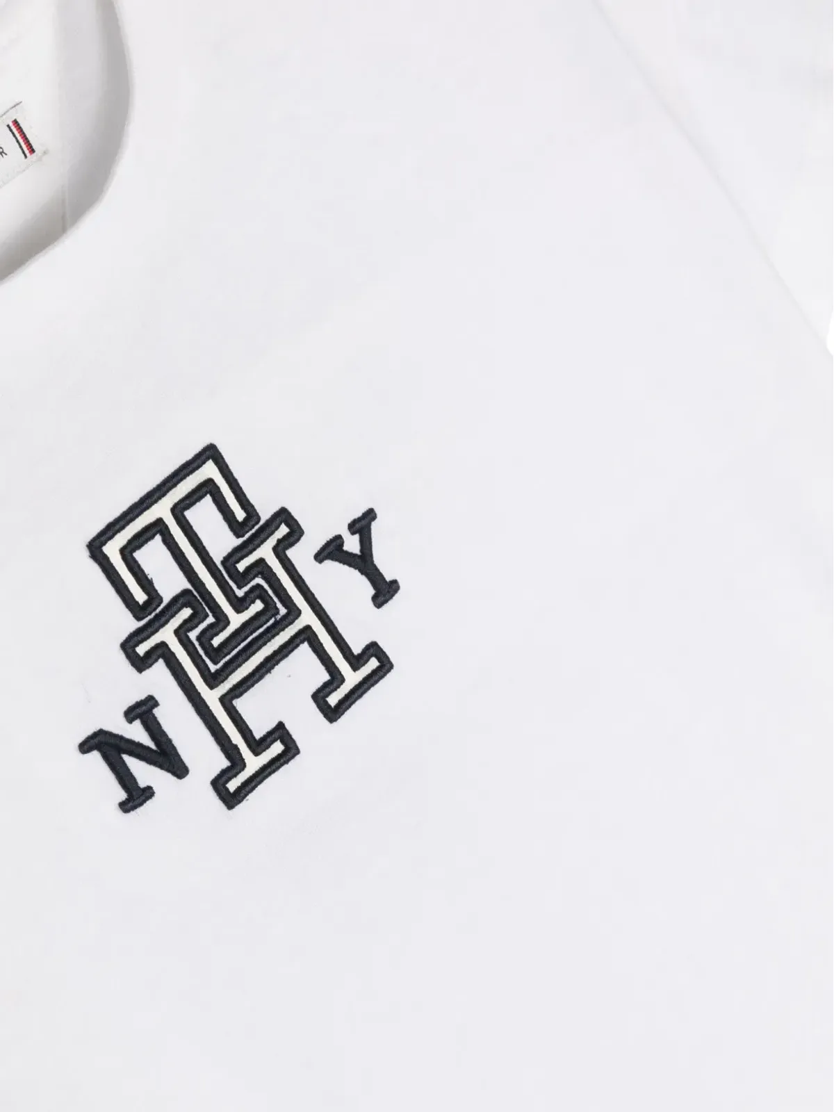 Tommy Hilfiger Junior ロゴ刺繍コットンTシャツ - 画像3