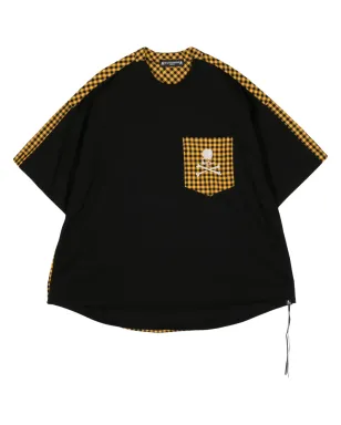 Mastermind World パネルドカラー・ブロック Tシャツ - ブラック - サムネイル1
