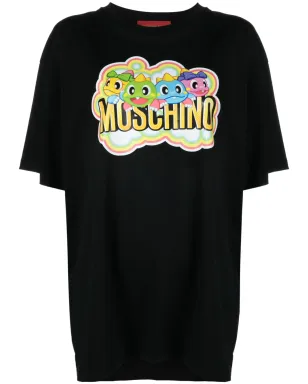 Moschino カートゥーンプリント オーガニックコットン Tシャツ - サムネイル1